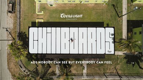 Coors Light’s new rooftop billboards provide relief from。